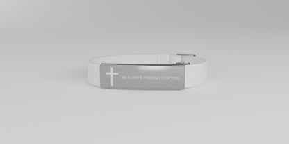 Prayers Always Silicone Bracelet