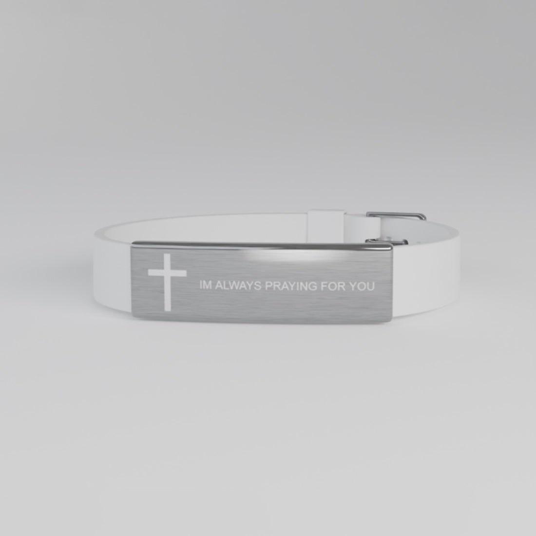 Prayers Always Silicone Bracelet