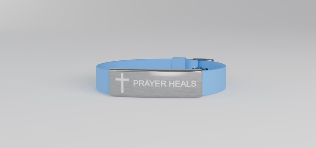 Prayer Heals Silicone Bracelet