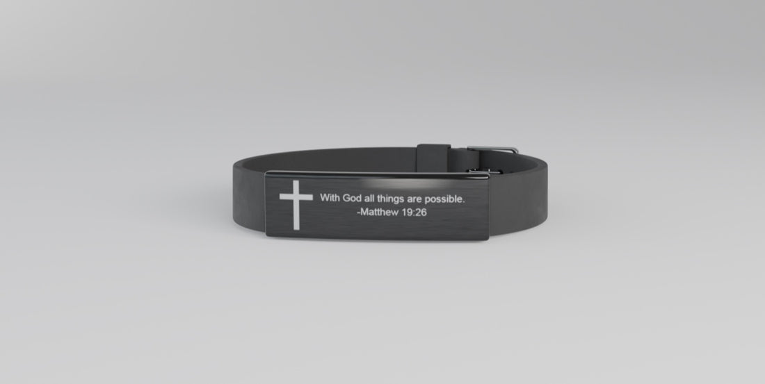 Faithful Strength Silicone Bracelet