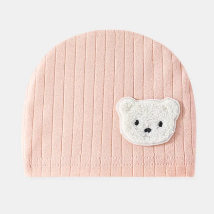 Warm Baby Beanies in Pink