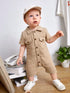 Baby Boy Summer Jumpsuit - Cool & Comfortable