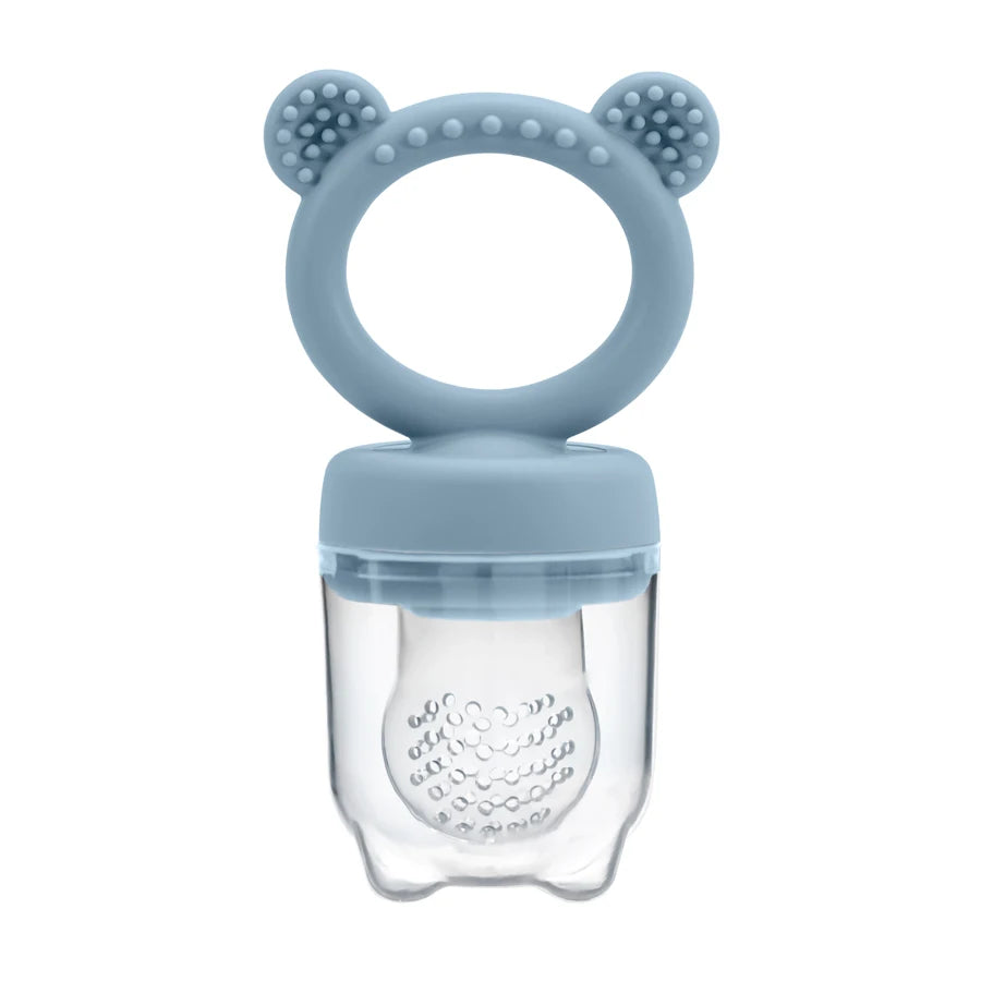 Baby Fruit Feeder Pacifier with Cover in Blue