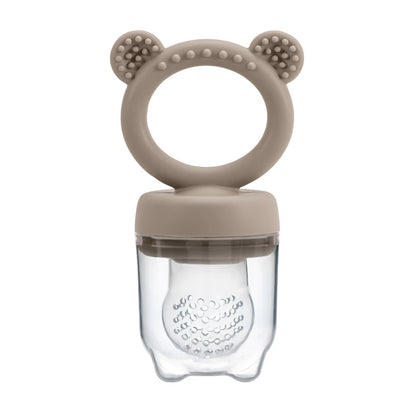 Baby Fruit Feeder Pacifier with Cover in Brown