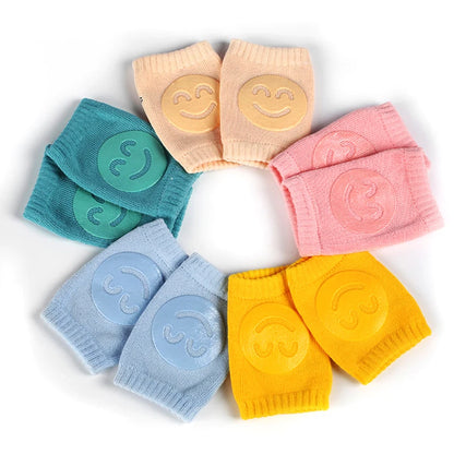 Baby Knee Pad, Crawl-Protect in Yellow, Orange, Pink, Blue, and Green