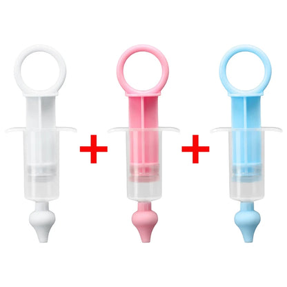 Baby Nasal Aspirator Needle Tube Cleaner in White, Pink, and Blue