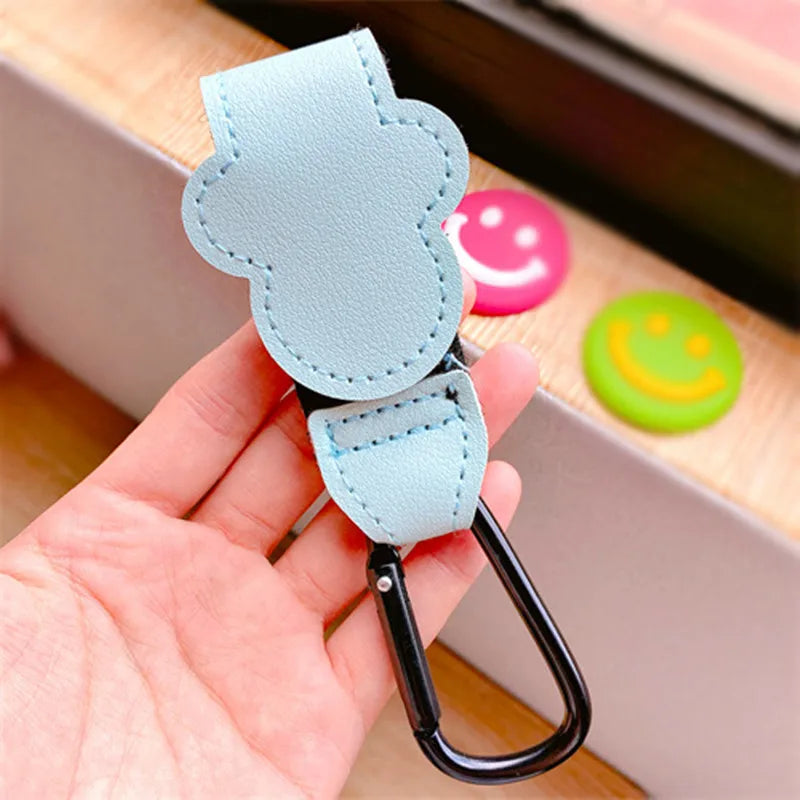 Baby Stroller Hooks for Hanging Diaper Bags in Blue