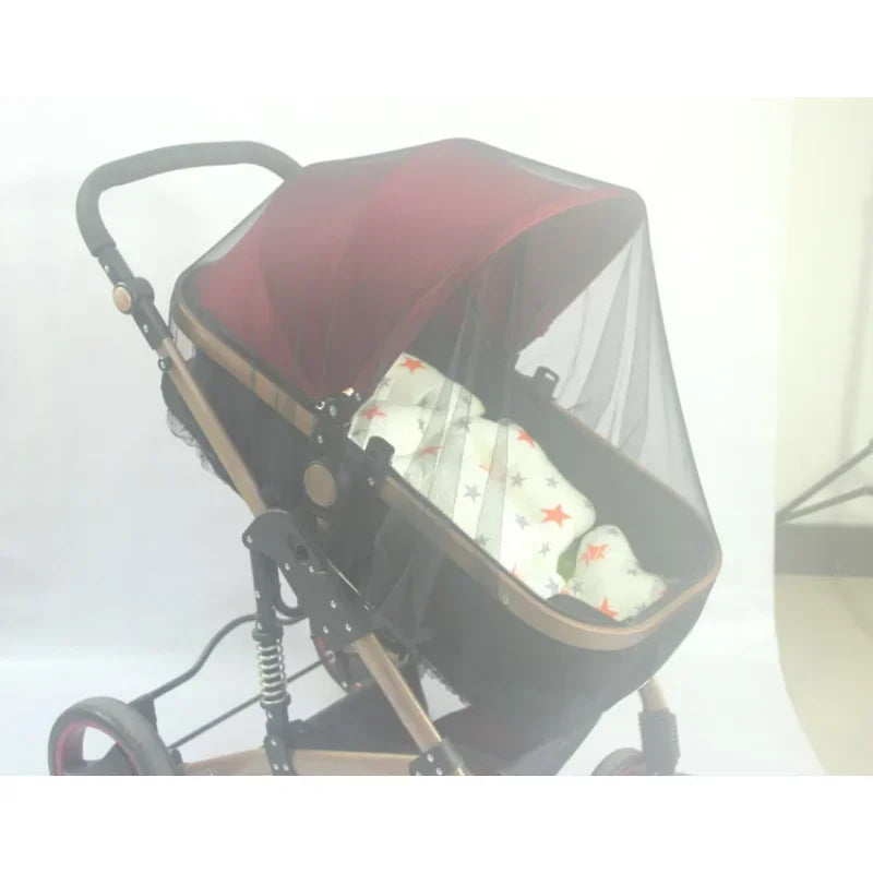 Baby Stroller Mosquito Net in Coffee Color 