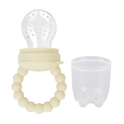 Baby Fruit &amp; Veggie Teether Set in Beige