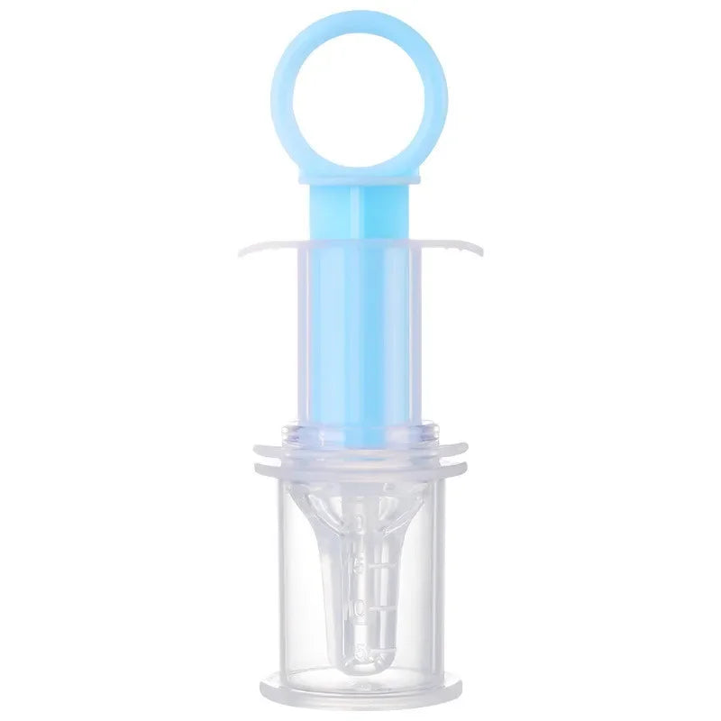 Child-Safe Medicine Dispenser - Toddlers and Babies in Blue