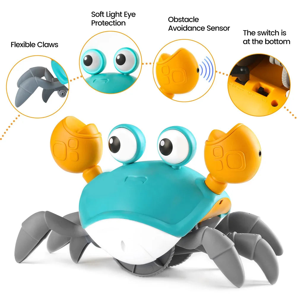 Rechargeable Electric Induction Escape Crab Toy