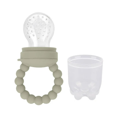 Baby Fruit &amp; Veggie Teether Set in Grey