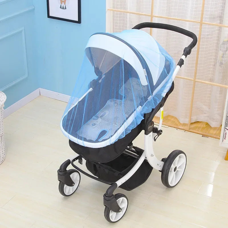 Baby Stroller Mosquito Net in Blue