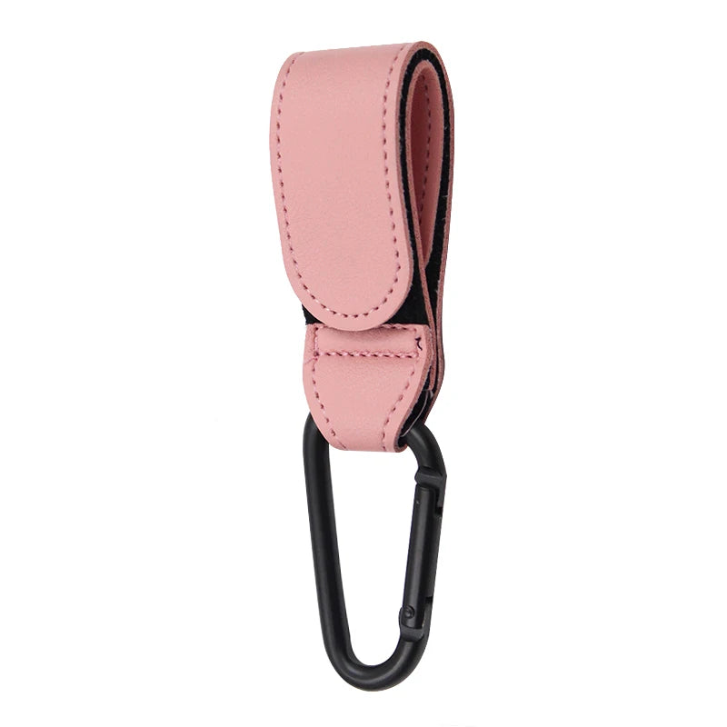 Baby Stroller Hooks for Hanging Diaper Bags in Pink