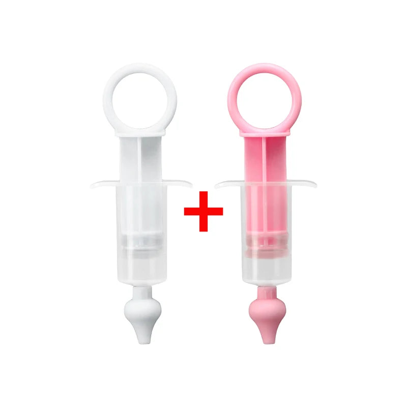 Baby Nasal Aspirator Needle Tube Cleaner in White and Pink