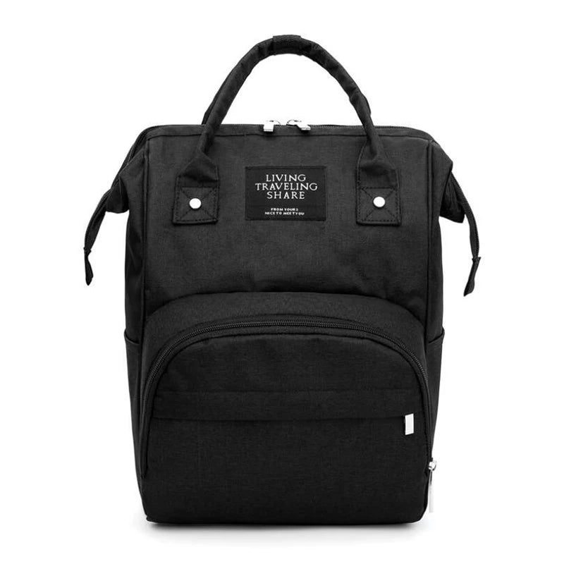 Spacious Baby Diaper Bag in Black