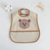 No-Sleeve Animal Cartoon Bibs in Bear Print