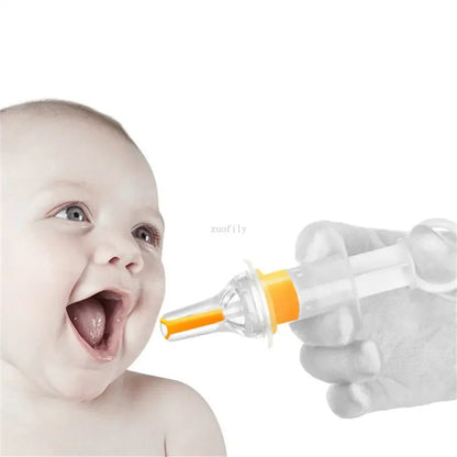 Child-Safe Medicine Dispenser - Toddlers and Babies in White