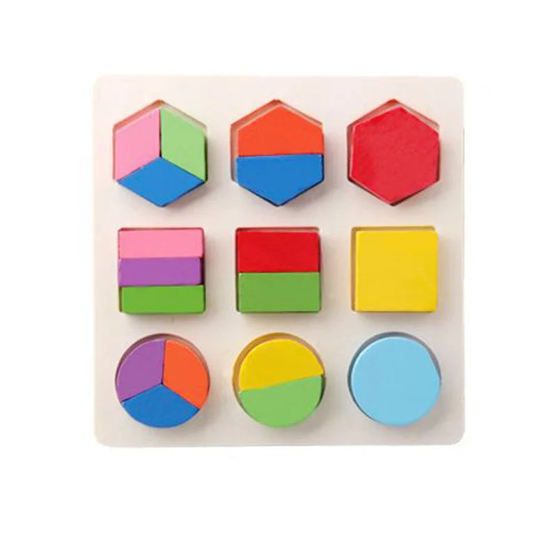 Wooden Baby Shapes Puzzle - Montessori