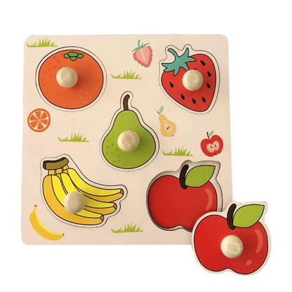 Wooden Baby Shapes Puzzle - Montessori